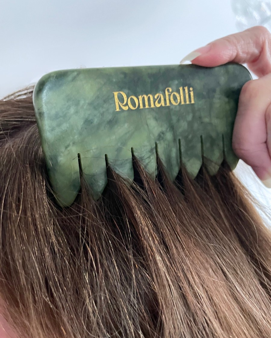 Jade Hair Growth Scalp Comb